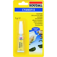 SOUDAL - Colle instantanée cyanoacrylite 84a cyanofix - 3 g | PROLIANS