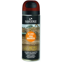 SOPPEC - Traceur de chantier promarker - marron - 500 ml | PROLIANS