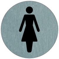 NOVAP - Plaque aluminium rigide toilettes femme | PROLIANS