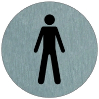 NOVAP - Plaque aluminium rigide toilettes homme | PROLIANS