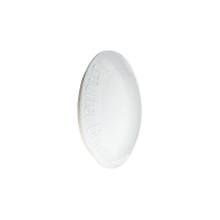 HAFELE - Butoir de béquille plastique - 40 mm - blanc | PROLIANS