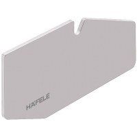 HAFELE - Cache pour meuble free swing - gris | PROLIANS