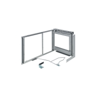HAFELE - Panier pour meuble de cuisine magic corner - 18 kg - aluminium blanc - gauche | PROLIANS
