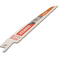 ERKO - Etui de 5 lames de scie sabre pour bois - métal - plastique - 150x19x1,3 mm | PROLIANS