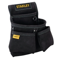 STANLEY - Porte-outils cuir simple 3 poches | PROLIANS