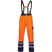 OPSIAL - Pantalon haute visibilité darius orange/marine - 2xl | PROLIANS