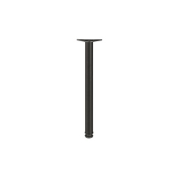 HAFELE - Pied de table diamètre 60 mm - noir - hauteur : 710 mm | PROLIANS