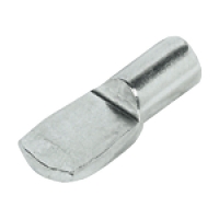 HAFELE - Taquet d'agencement acier - nickelé - 5 mm | PROLIANS