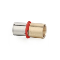 XHANDER - Adaptateur à sertir tube cuivre et per - diamètre per : 20 mm - diamètre cuivre : 20 mm | PROLIANS