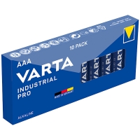 VARTA - Pile industrial pro - type de pile : lr3/aaa - tension : 1,5 v - nombre de piles : 10 - type de conditionnement : boîte | PROLIANS