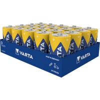 VARTA - Pile industrial pro - type de pile : lr20/d - tension : 1,5 v - nombre de piles : 20 - type de conditionnement : boîte | PROLIANS