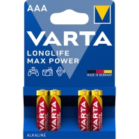 VARTA - Pile longlife power max - lr3/aaa - 1,5 v - blister de 4 | PROLIANS