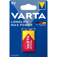 VARTA - Pile longlife power max - 6lr61/lr61 - 9 v - blister de 1 | PROLIANS