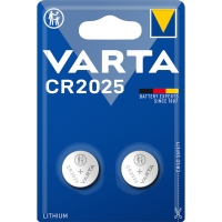 VARTA - Piles bouton 3v lithium - type de pile : cr2025 - tension : 3 v - nombre de piles : 2 - type de conditionnement : blister | PROLIANS