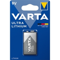 VARTA - Pile ultra lithium - type de pile : 6lr61/lr61 - tension : 9 v - nombre de piles : 1 - type de conditionnement : blister | PROLIANS