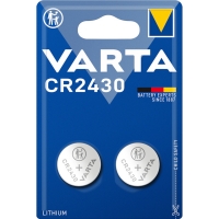 VARTA - Piles bouton 3v lithium - type de pile : cr2430 - tension : 3 v - nombre de piles : 2 - type de conditionnement : blister | PROLIANS