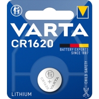 VARTA - Piles bouton 3v lithium - type de pile : cr1620 - tension : 3 v - nombre de piles : 1 - type de conditionnement : blister | PROLIANS