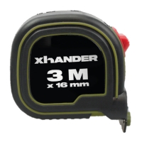 XHANDER - Mesure courte à embout magnétique simple blocage - 3 m x 16 mm | PROLIANS