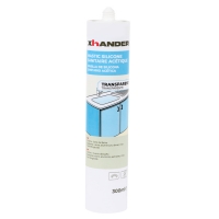 XHANDER - Mastic silicone sanitaire acétique - 300 ml - blanc | PROLIANS
