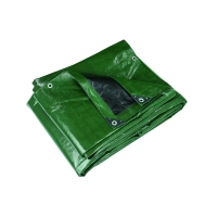 XHANDER - Bâche de couvreur - 8 x 5 m - vert,noir | PROLIANS