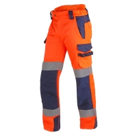 OPSIAL - Pantalon haute-visibilité activ line orange/marine - 44 | PROLIANS