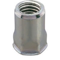 DEGOMETAL - Écrou à sertir semi hexagonal acier tête ronde gosert m5-14 diamètre 7,1mm | PROLIANS