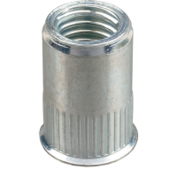 DEGOMETAL - Écrou à sertir cranté acier tête ronde gosert acrc m4-10 diamètre 6,3mm | PROLIANS