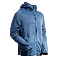 MASCOT - Veste polaire à capuche recyclée customized bleu gris - xl | PROLIANS