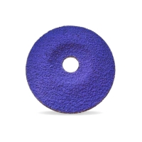 TYROLIT - Disque abrasif appliqué fibre cerabond x Ø125 mm - alésage 22 mm - acier inox - grain 36 | PROLIANS