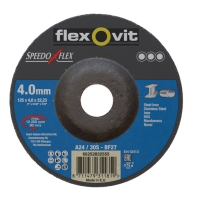 FLEXOVIT - Meule à ébarber speedoflex acier/inox | PROLIANS