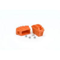 TUBESCA-COMABI - Sabot enveloppant pour marchepied orange 50 mm par paire | PROLIANS