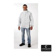 coverguard - Veste soudeur blanche 57455 - taille xl | PROLIANS