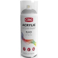 CRC - Peinture en aérosol acrylique haute temperature noir | PROLIANS