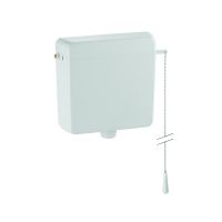 GEBERIT - Réservoir de wc ap123 haute position - latérale - simple touche - blanc | PROLIANS