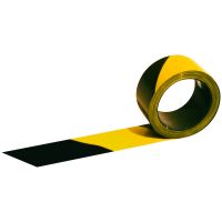 TALIAPLAST - Ruban de signalisation rubaplast noir / jaune | PROLIANS