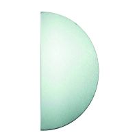 BILCOCQ - Plaque demi-lune de propreté inox 11-0520-86 - 300 x 150 mm - 8630 | PROLIANS