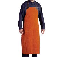 LEBON PROTECTION - Tablier de soudeur orange ca 110x70 - taille unique | PROLIANS
