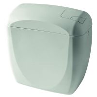 SIAMP - Réservoir de wc rondo dv - alimentation latérale - double touche - blanc | PROLIANS