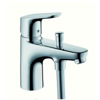 HANSGROHE - Mitigeur de bain douche focus - finition : chromé - combiné de douche : non - longueur du bec : 130 mm | PROLIANS
