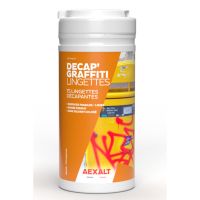 AEXALT - Lingettes decap'graffiti pour surfaces fragiles - boîte de 75 | PROLIANS