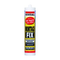 SOUDAL - Colle de fixation acrylique montage fix - 310 ml | PROLIANS