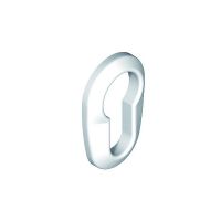 LA CROISEE DS - Rosace ovale clé i 5528 blanc | PROLIANS