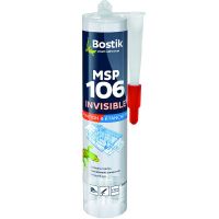 BOSTIK - Mastic polymère ms 106 multi-usages intérieur - 290 ml - translucide | PROLIANS