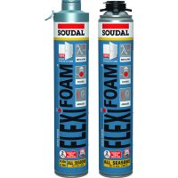 SOUDAL - Mousse pu pistolable flexifoam click & fix - 750 ml | PROLIANS
