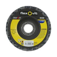 flexovit - Disque abrasif incorporé flexfinish - Ø125 mm - grain 4 (fin) | PROLIANS