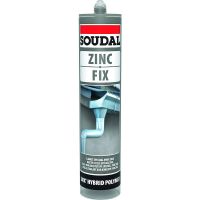 SOUDAL - Mastic polymère zinc fix - 290 ml - gris | PROLIANS