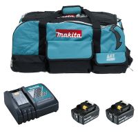 MAKITA - Pack batteries et chargeur pour outillage électroportatif lot0154 - 5 ah | PROLIANS