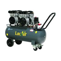 LACME - Compresseur d'air à piston silent 24/70 sh - capacité de cuve : 70 l - débit : 24,2 m³/h - pression : 8 bar | PROLIANS