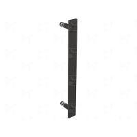 MANTION - Poignée de tirage acier roc-design porte intérieure - longueur : 356 mm - entraxe de fixation : 300 mm | PROLIANS