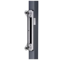 LOCINOX - Gâche pour serrure de portail fortylock à profil carré - aluminium - réglable | PROLIANS